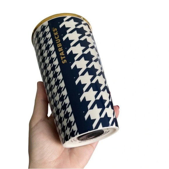 STARBUCKS Coffee Travel Mug Limited 12 oz Insulated Double Walled Porcelain - Picture 2 of 8